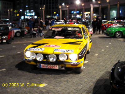 Das Sieger-Fahrzeug von Walter Rhrl und Jochen Berger von der Rallye-Europameisterschaft 1974