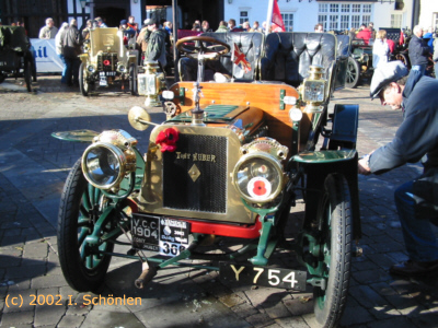 Tony Huber, Baujahr 1904, 2 Zylinder, ca. 10 PS