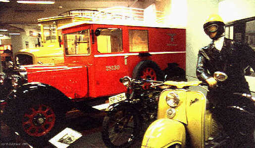 Blick in einen Raum des Deutschen Bahn Museums - frher Verkehrsmuseum - in Nrnberg