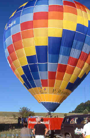 Der Rauscher-Ballon D - OBSG ist startbereit.