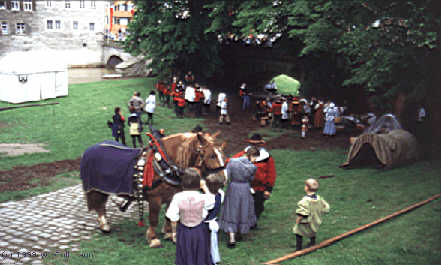 Lagerleben.