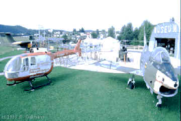 Ein Hubschrauber der Björn-Steiger-Stiftung